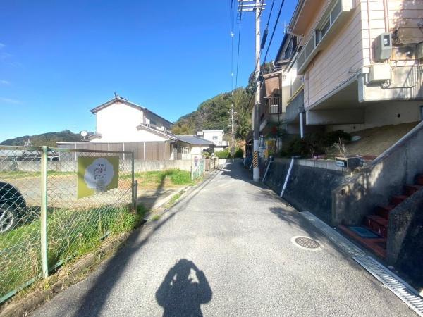 和歌山市　土地の前面道路含む現地写真