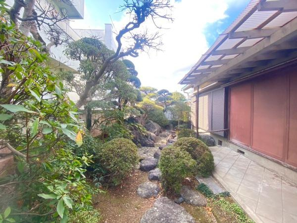 紀の川市西大井　中古戸建の庭