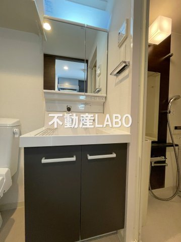 エステムコート難波IVアトリの洗面所