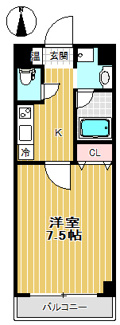 【間取り】 | ハイツよつば