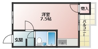 【間取り】 | RIZEONE富田林レジデンスI