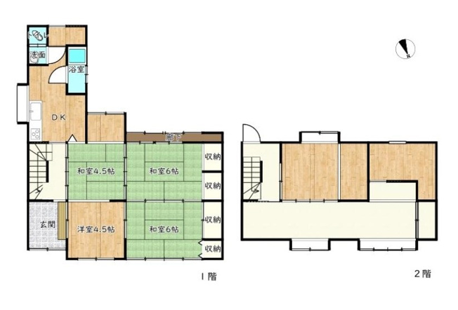 【間取り】 | 姫路市網干区興浜／中古戸建