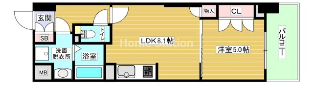 【間取り】 | 大拓ハイツ22
