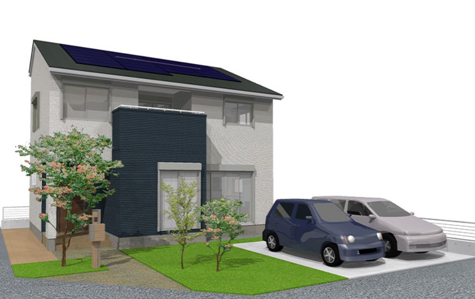 野洲市三上第2期　6号地　新築戸建の外観