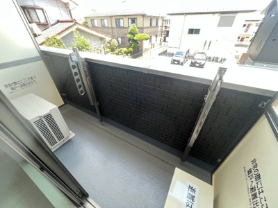 【バルコニー】 | Ambition岩槻本町 | 暖かな日差しのふりそそぐバルコニー