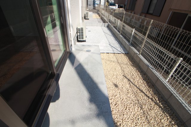 リヴィエール軽井沢Aのバルコニー