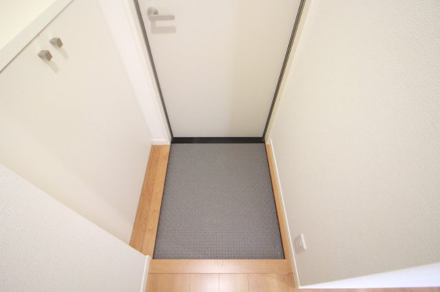 リヴィエール軽井沢Aの玄関