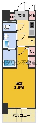 【間取り】 | S-RESIDENCE黒川本通一丁目 | 間取りです