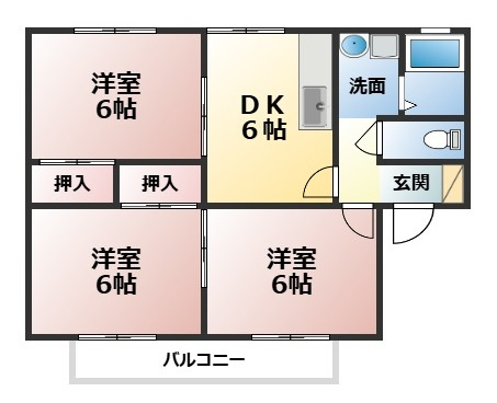 グリーンアーバンの間取り