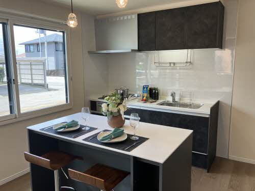 メゾンフレールの洗面所