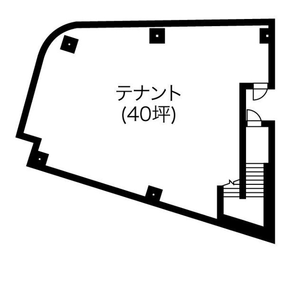 【間取り】 | いちご名駅ビル【　名古屋の貸事務所・貸オフィス　】