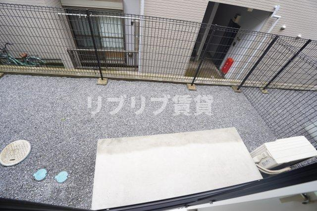カムフォート蘇我のバルコニー