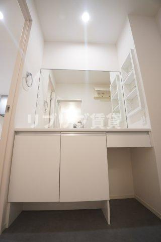 カムフォート蘇我の洗面所