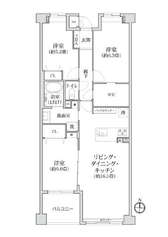 JR南武線「鹿島田」クレストフォルム新川崎サウスステージの画像