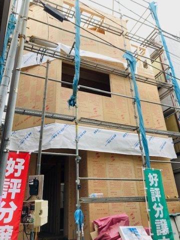 江戸川区松島4丁目　新築戸建ての外観|2023年9月撮影