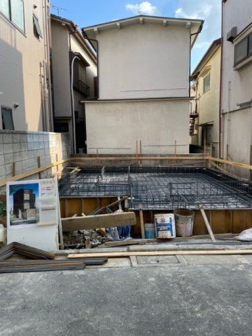 江戸川区松島4丁目　新築戸建ての外観|2023年8月撮影