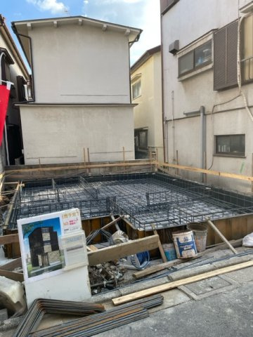 江戸川区松島4丁目　新築戸建ての外観|2023年8月撮影