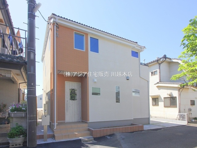 川越市下赤坂J4-A　新築戸建の外観|完成済み！是非ご内覧ください♪
