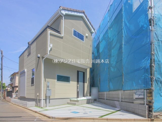 月々６万円台～　新築戸建　川越市砂R4-Aの外観|外観　完成