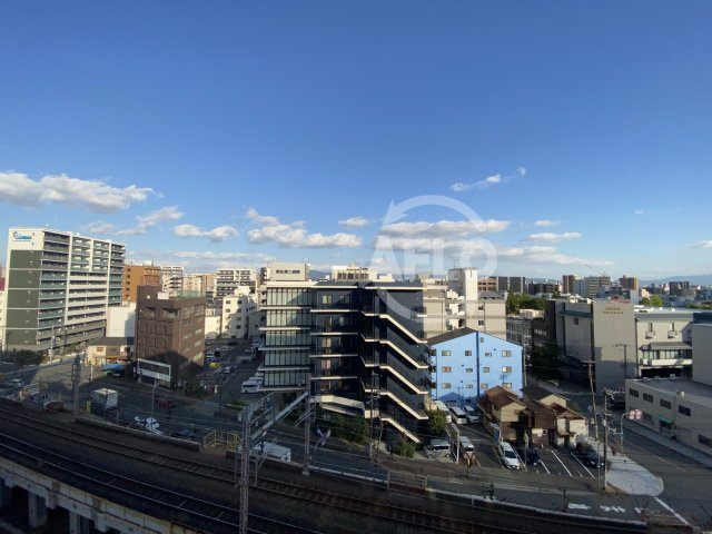 ネオアージュ玉造　真田山小学校区の展望|ネオアージュ玉造　眺望