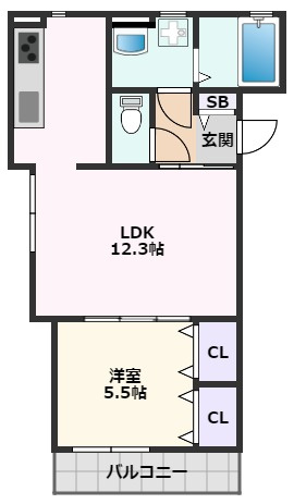 【間取り】 | クリエオーレ別府