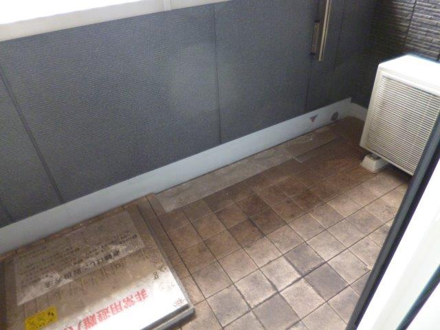 ルミエール　ベレオ茶屋町のバルコニー