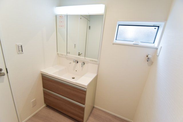 建売住宅　長良奥郷の独立洗面台