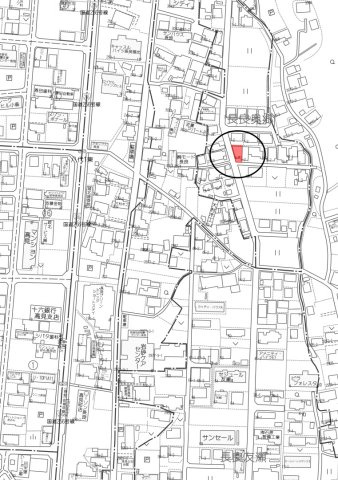 建売住宅　長良奥郷の地図