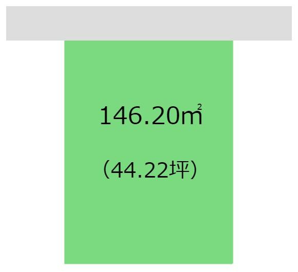 和歌山市吹上４丁目　土地の土地図|土地面積146.2平米