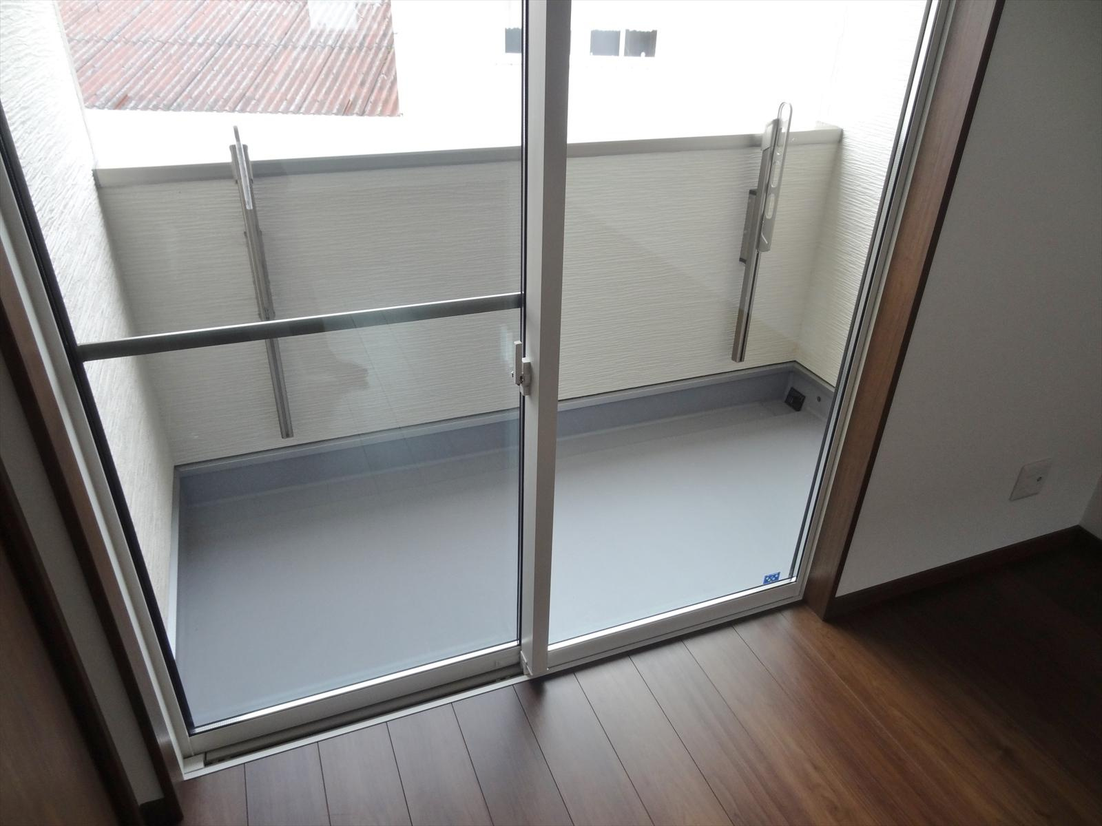 カシータ御薗宇2　B棟のバルコニー