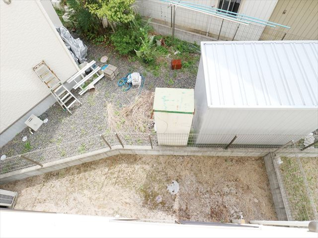 カシータ御薗宇2　B棟の庭