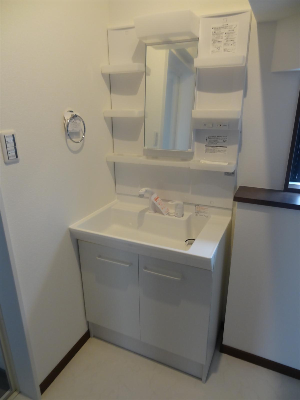 カシータ御薗宇2　B棟の洗面所