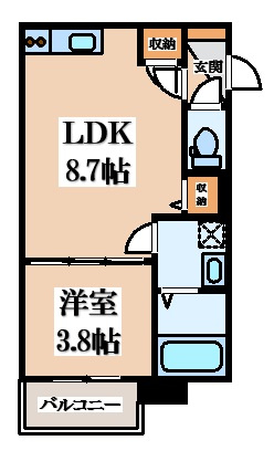 【間取り】 | F asecia Boehm