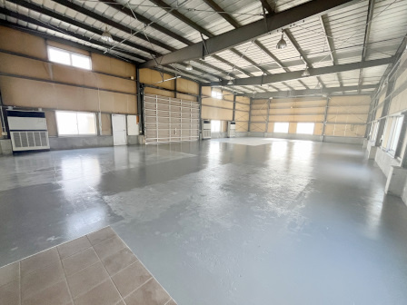 宮口貸工場の内装