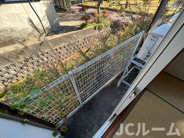 コーポカスガの展望|真下のお部屋の写真です