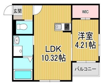 BRAVE BASE 久留米東の間取り