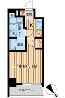 【間取り】 | レジディア本厚木