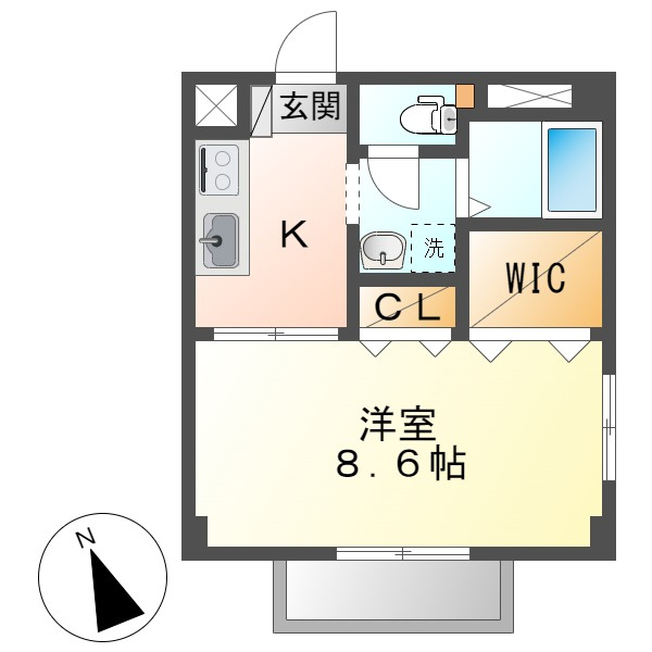 ビューティリメインＤの間取り