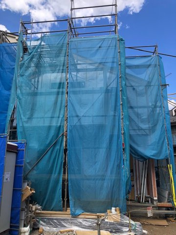 西東京市東町　新築戸建ての外観パース|令和5年9月2日撮影