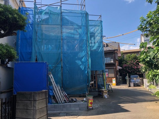 西東京市東町　新築戸建ての外観|令和5年8月5日撮影