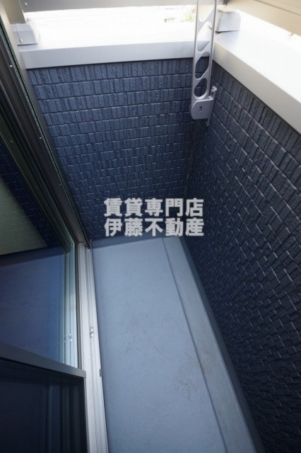 Creo志賀本通のバルコニー
