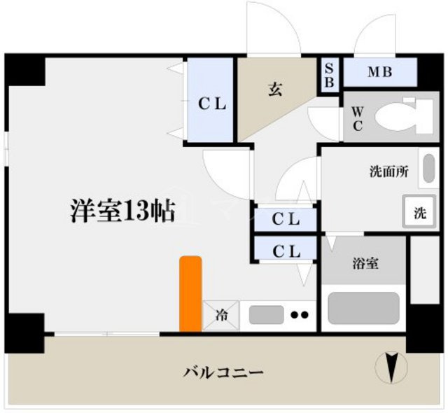 幸田マンション幸町の間取り