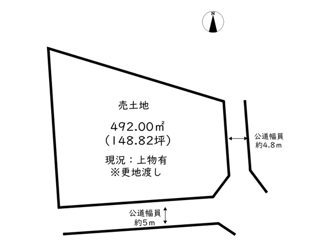 【土地図】 | 姫路市網干区興浜／売土地