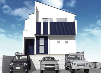 【外観パース】 | 天白区山根町0290① 全1棟　＜仲介手数料無料＞山根小・天白中　新築一戸建て