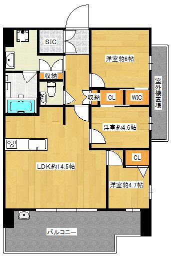 【間取り】 | オープンレジデンシア渡辺通