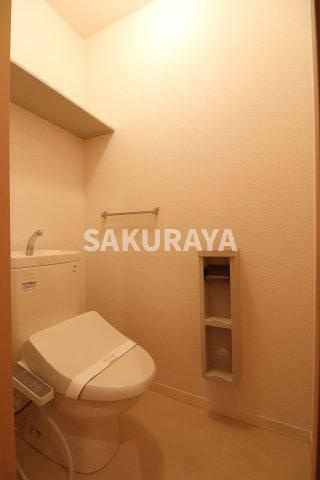 アプリコットタウン Ｂのトイレ|2023年撮影。現況と異なる場合がございます。