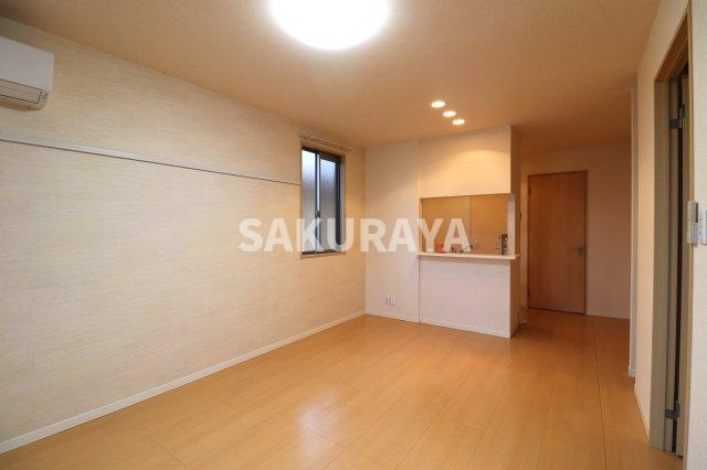 アプリコットタウン Ｂの居間・リビング|2023年撮影。現況と異なる場合がございます。