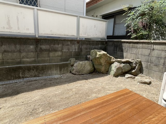 サニーテラス芦屋の庭