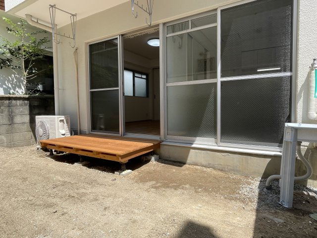 サニーテラス芦屋の庭