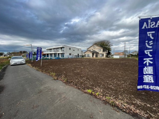 【前面道路含む現地写真】 | 川越市谷中　建築条件なし売地　東武東上線『川越駅』バス16分　【芳野小学区】